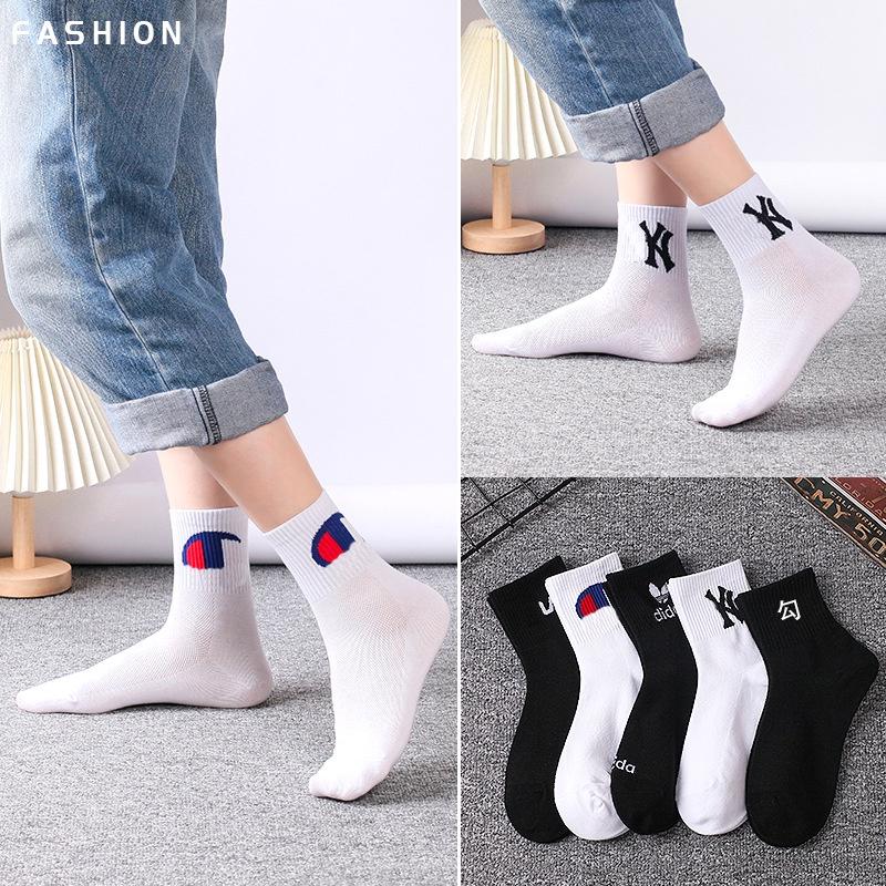 Tất Vớ Nữ Nam NY Thể Thao Năng Động Hot Trend Chất Liệu Cotton Mềm Mịn