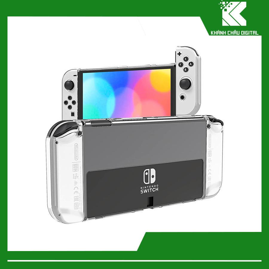 Ốp Lưng Rời Dành Cho Máy Game Nintendo Switch OLED Model - Trong Suốt