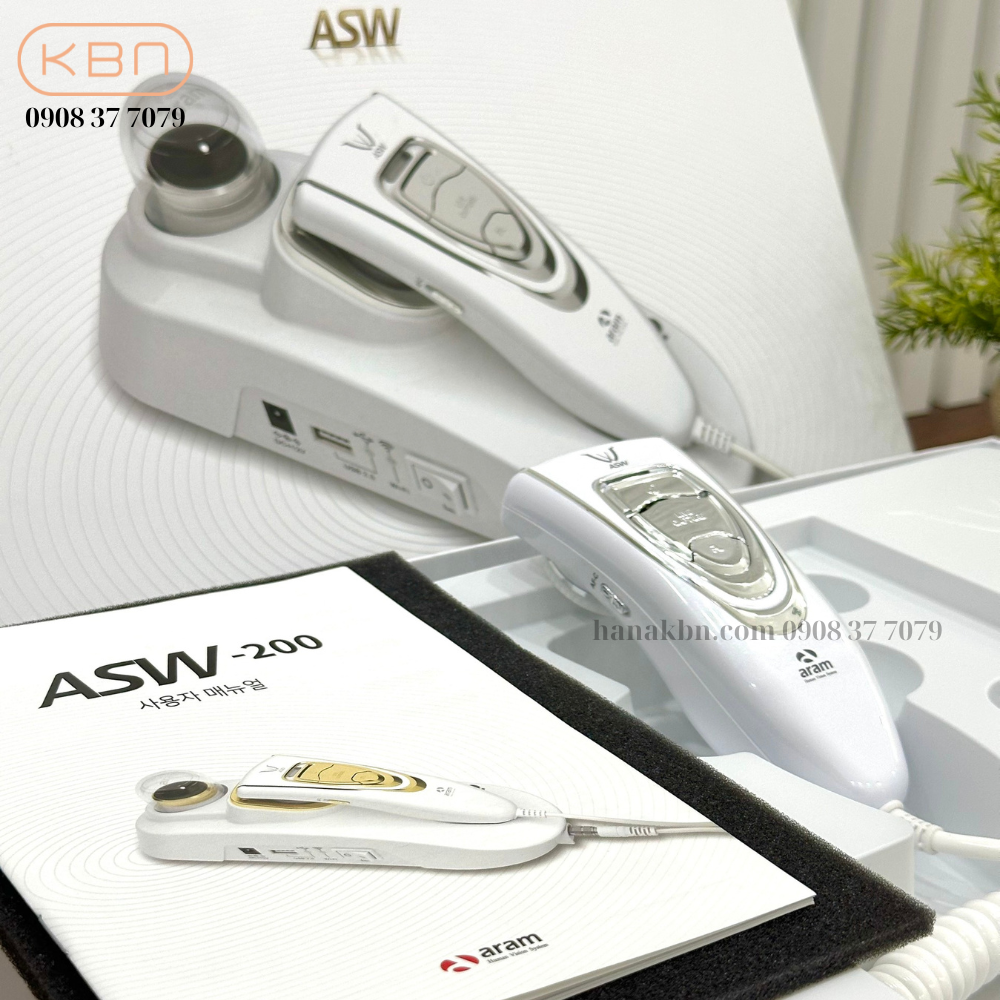 Máy phân tích da ASW - 200 thương hiệu Aramhuvis có thể soi da liễu và da đầu