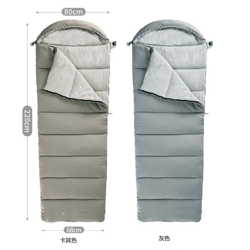 Túi ngủ mùa đông cotton siêu nhẹ có mũ trùm đầu Naturehike NH20MSD02