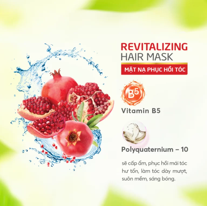 Mặt Nạ Phục Hồi Tóc Tinh Chất Lựu M.PROS 300ml