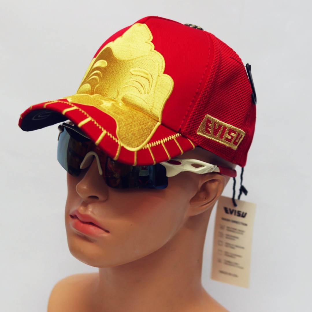 Nón Kết Nam Nữ Thêu EVISU Cao Cấp