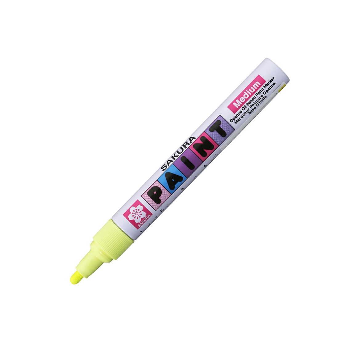 Bút Sơn Sakura Paint Marker Medium 2.0mm XPMK-B#302 - Fluorescent Yellow