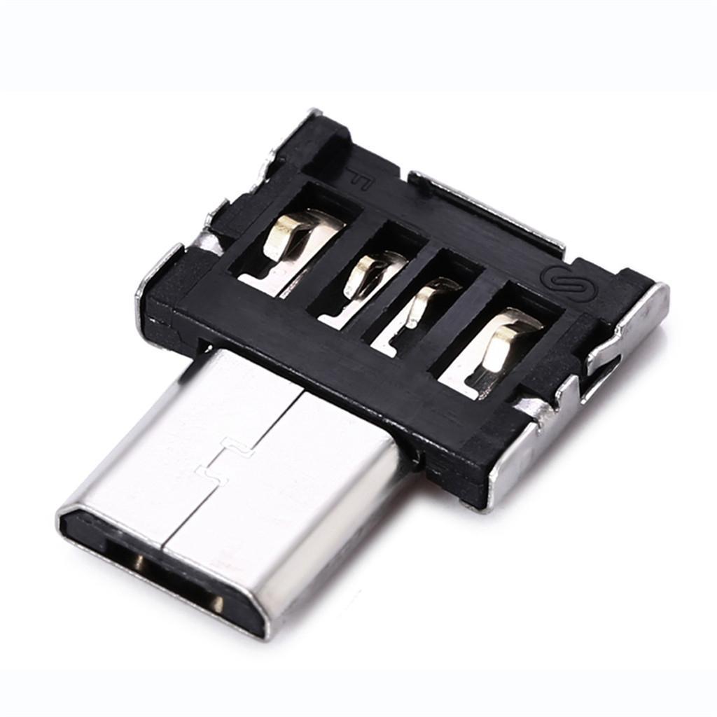 Micro USB Male to USB2.0 Female Host OTG Adapter Connector for Smartphones
