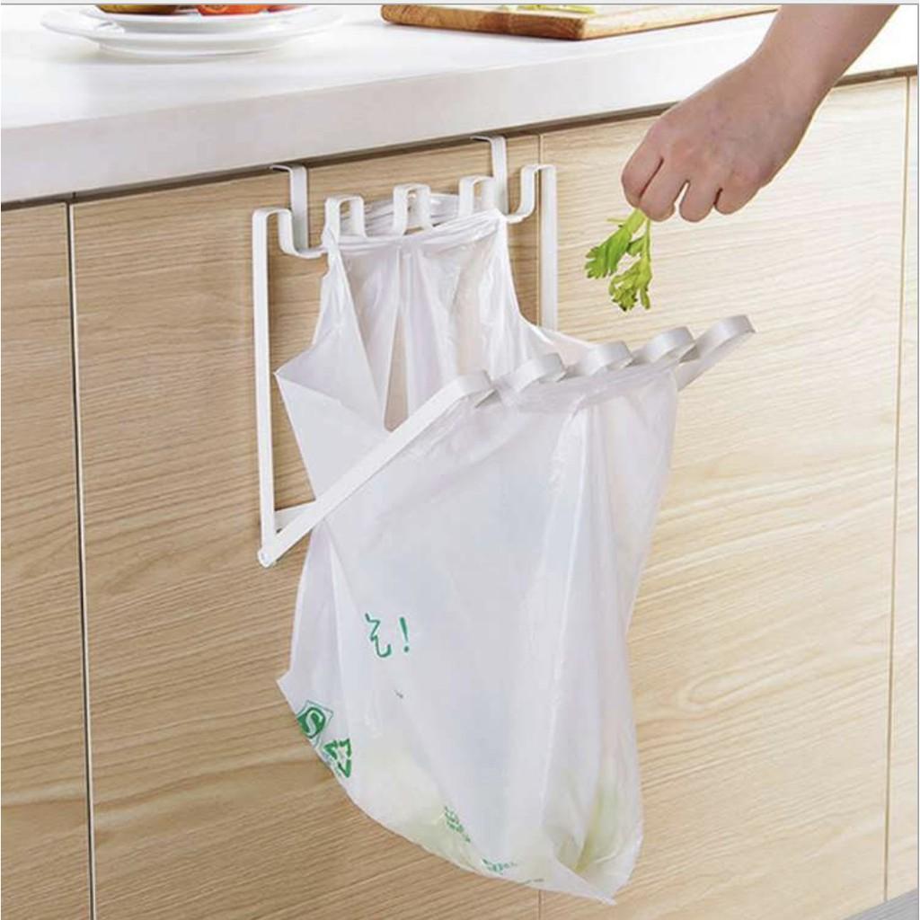 Bộ 2 Giá kẹp túi rác treo nhà bếp tiện lợi