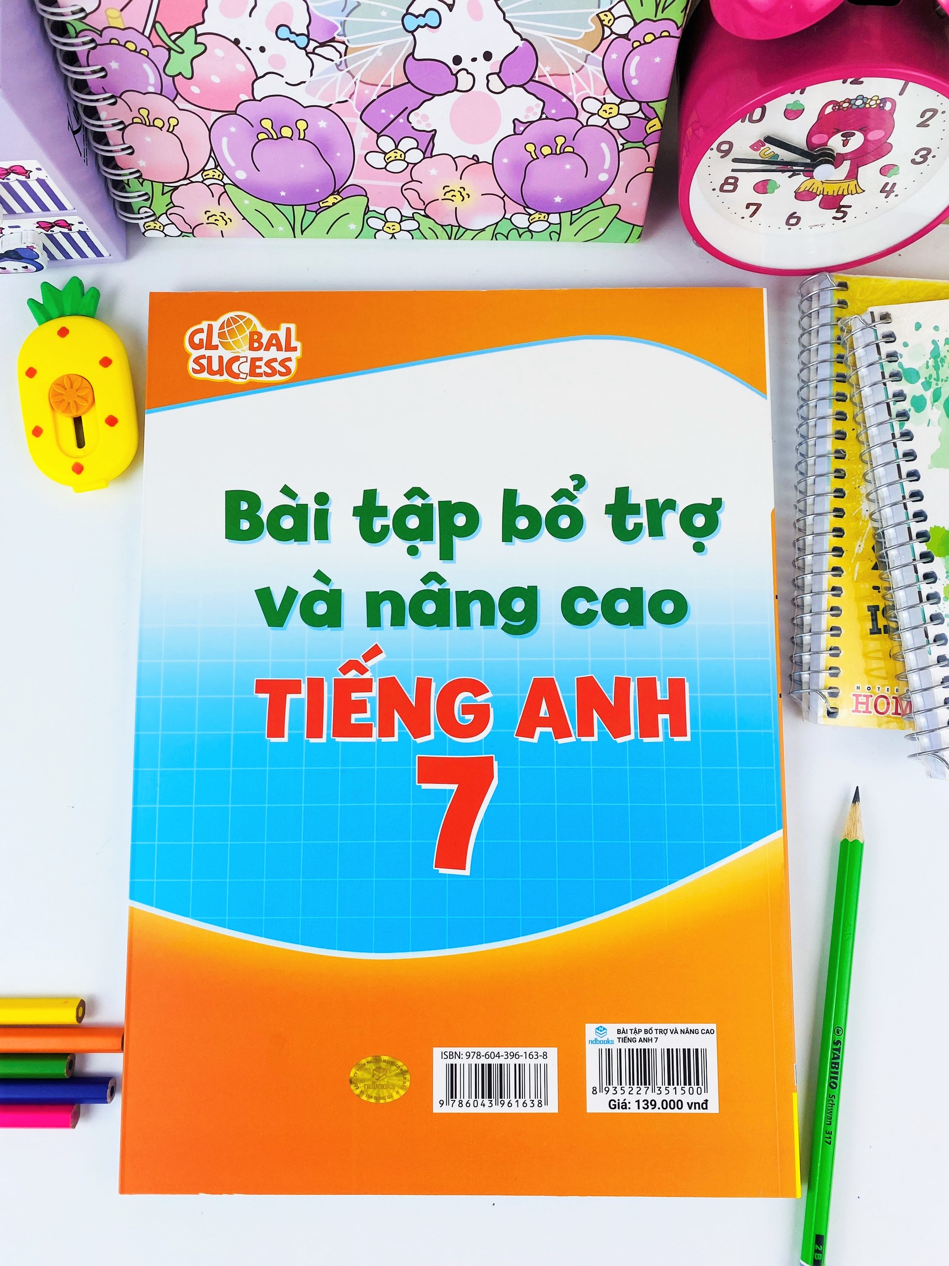 Sách - Bài Tập Bổ Trợ Và Nâng Cao Tiếng Anh 7 - Biên Soạn theo chương trình SGK mới Global Sucess - ndbooks