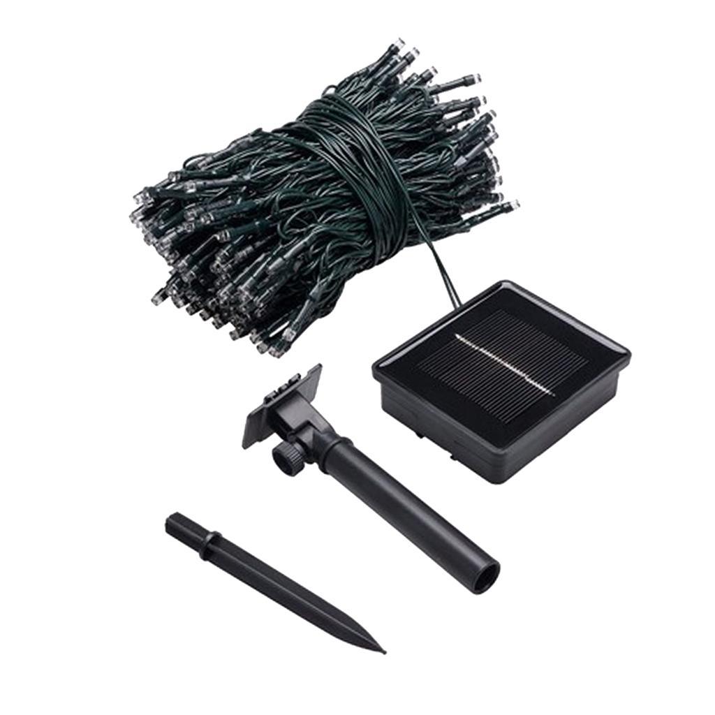 Outdoor Solar Powered 200 LED String Lights Waterproof Lamp
