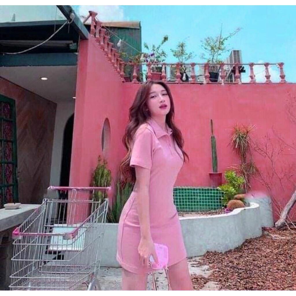 Đầm nữ cổ polo thời trang XIXO - DAM0049