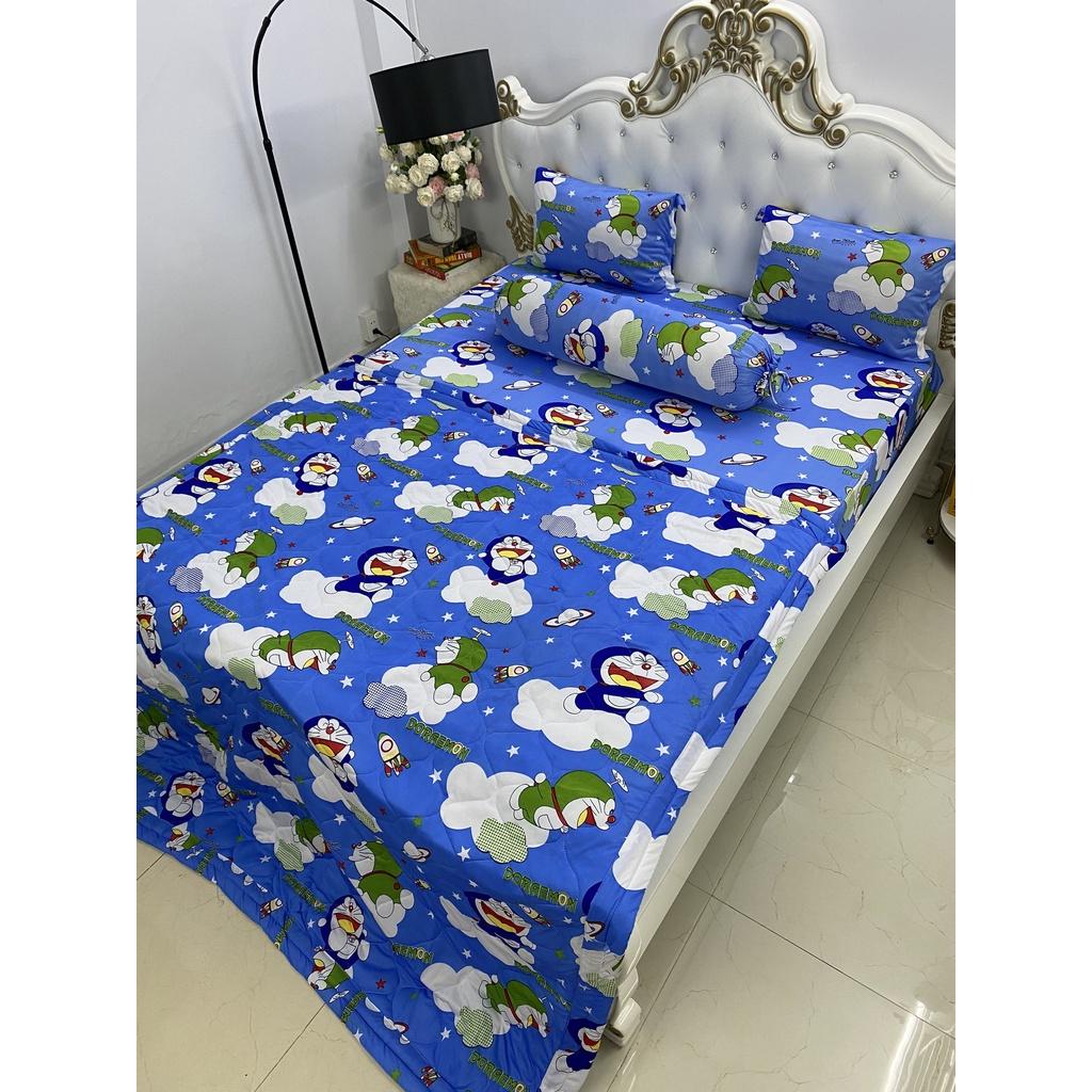 Bộ Drap kèm mền Thun Hàn Quốc ( 5 món } đủ size hoặc mền lẻ