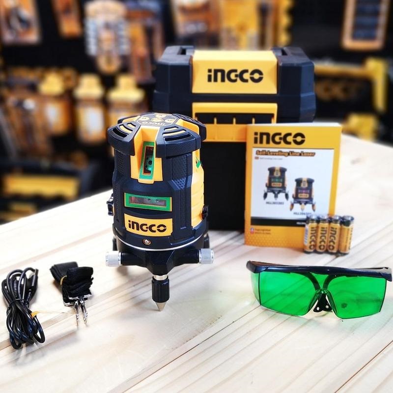 Máy đo mức cân bằng lazer ingco HLL305205