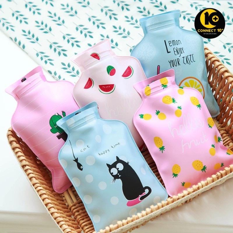 Túi chườm nóng giúp giảm đau bụng khi đến ngày