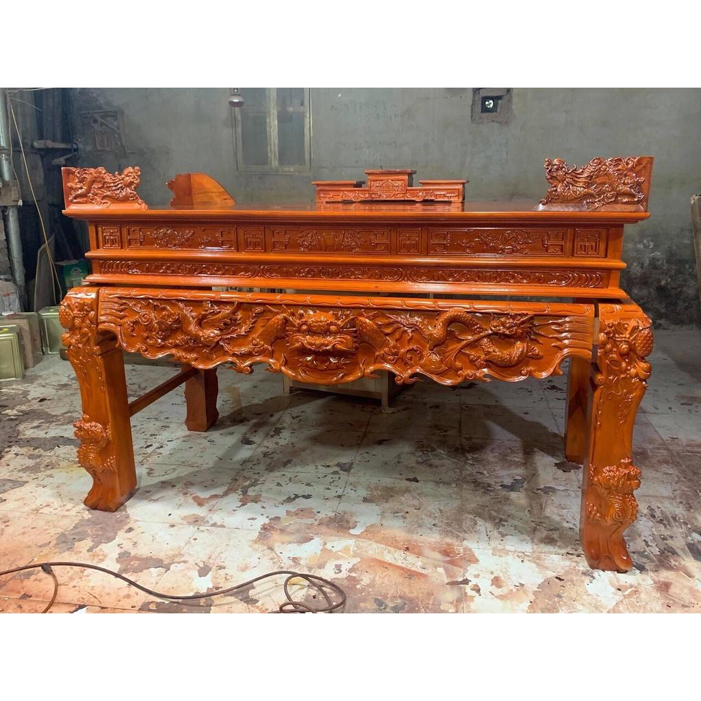 Sập thờ gỗ sồi