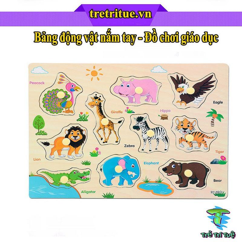 Bảng động vật nắm tay