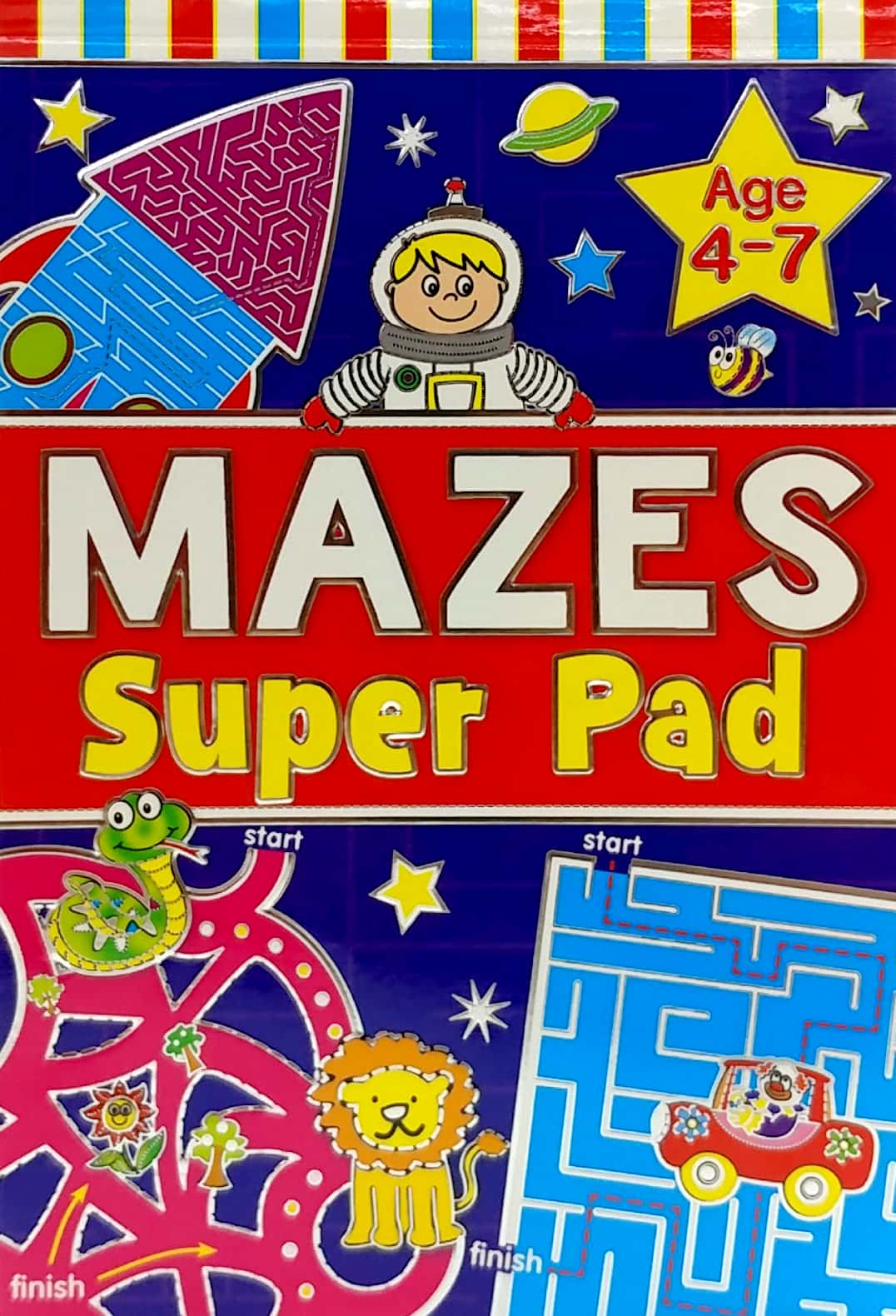 Mazes Super Pad (Age 4-7)