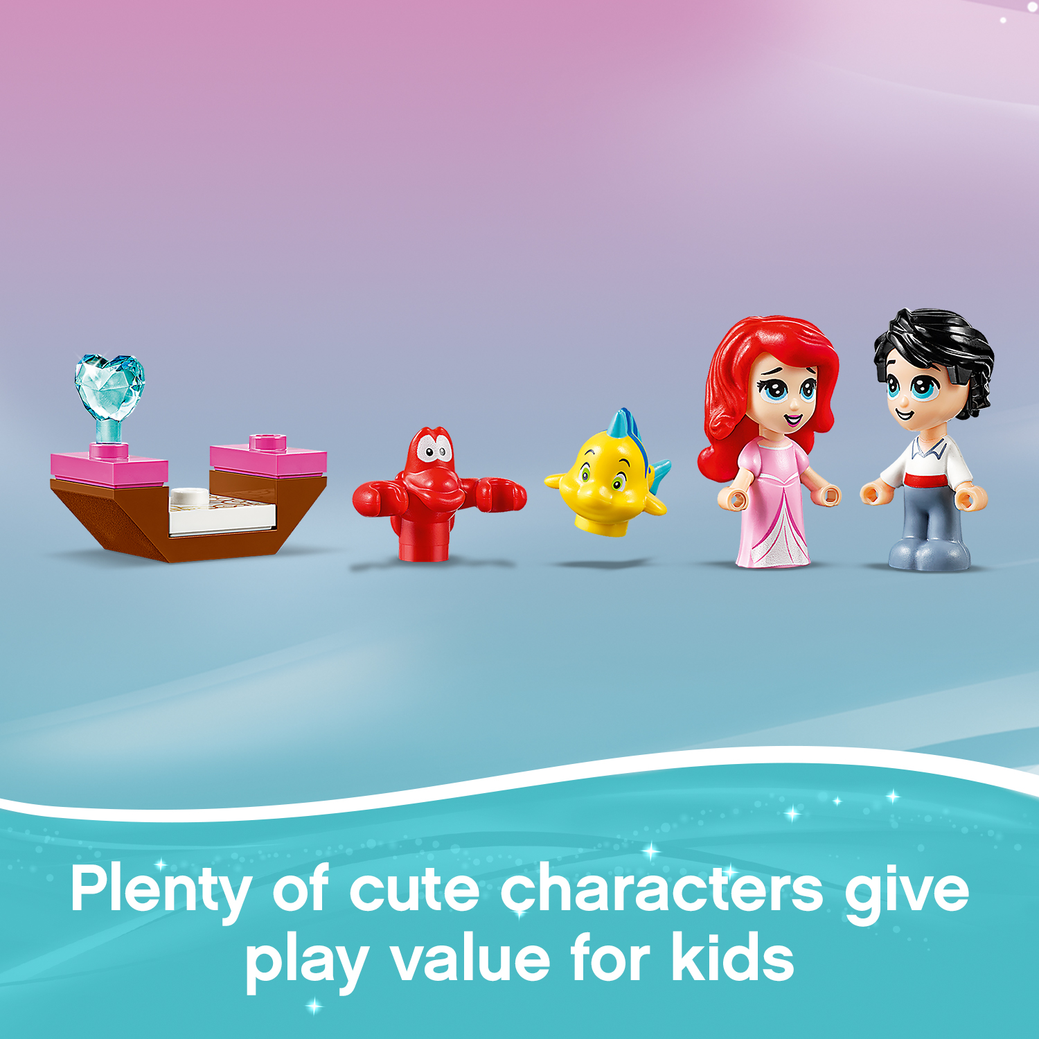 Mô hình đồ chơi lắp ráp LEGO DISNEY PRINCESS Câu Chuyện Phiêu Lưu Của Ariel 43176 ( 105 Chi tiết )