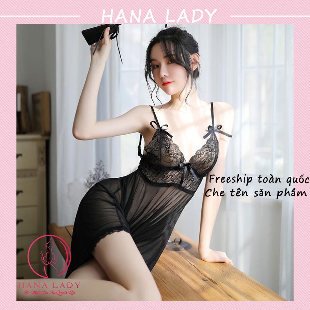 Váy Ngủ Xuyên Thấu Siêu Mỏng Gợi Cảm Voan Lụa Sexy VN186