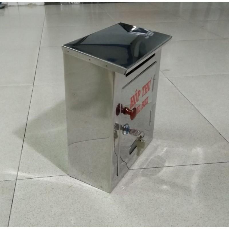 Hộp thư báo inox.Hộp thư góp ý. Thùng đựng thư.