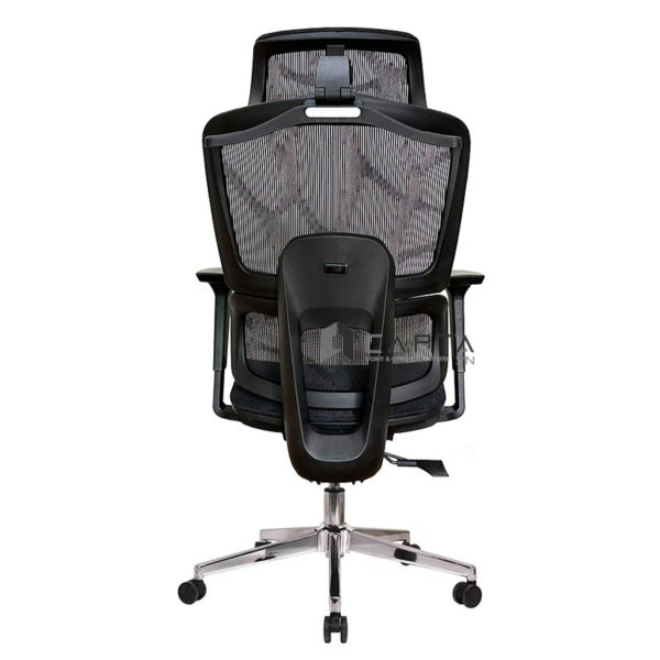 Ghế ergonomic chống đau lưng CM4299-M Nội thất Capta Ghế xoay ngồi làm việc bảo vệ cột sống lưng lưới nệm lưới màu xám tay chữ T điều chỉnh office chair