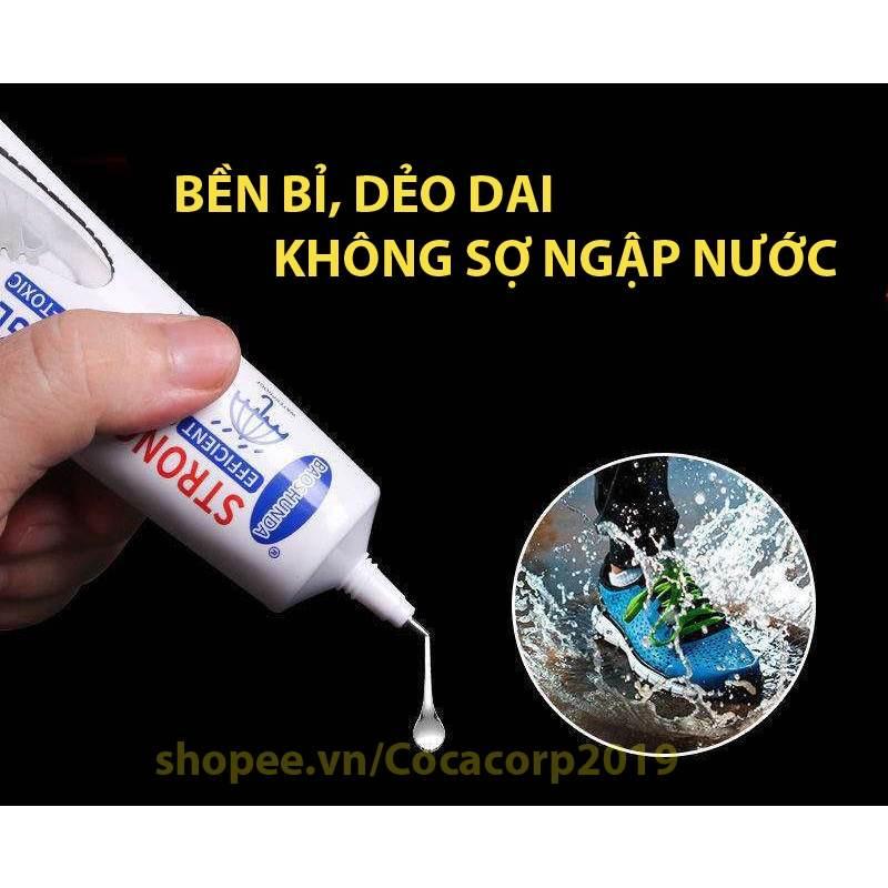 Keo Dán Giày Thể Thao Siêu Dính Dùng Nhiệt Trong Suốt 60ml HKD94