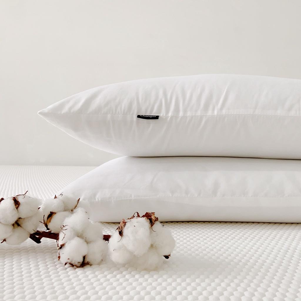 Gối gòn mây Changmi Bedding nâng đỡ vai cổ 50x70cm