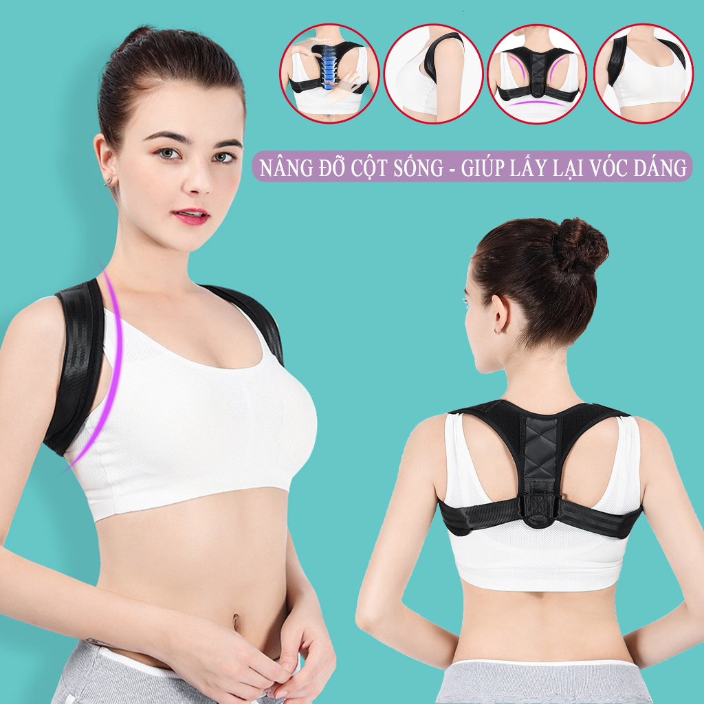 Đai Chống Gù Lưng DCG01 Hỗ Trợ Điều Chỉnh Cột Sống Cải Thiện Gù Lưng Hiệu Quả