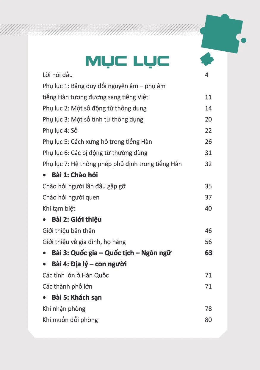 Sách 6000 câu giao tiếp Tiếng Hàn theo chủ đề - Tủ sách giúp học tốt Tiếng Hàn - MCBooks
