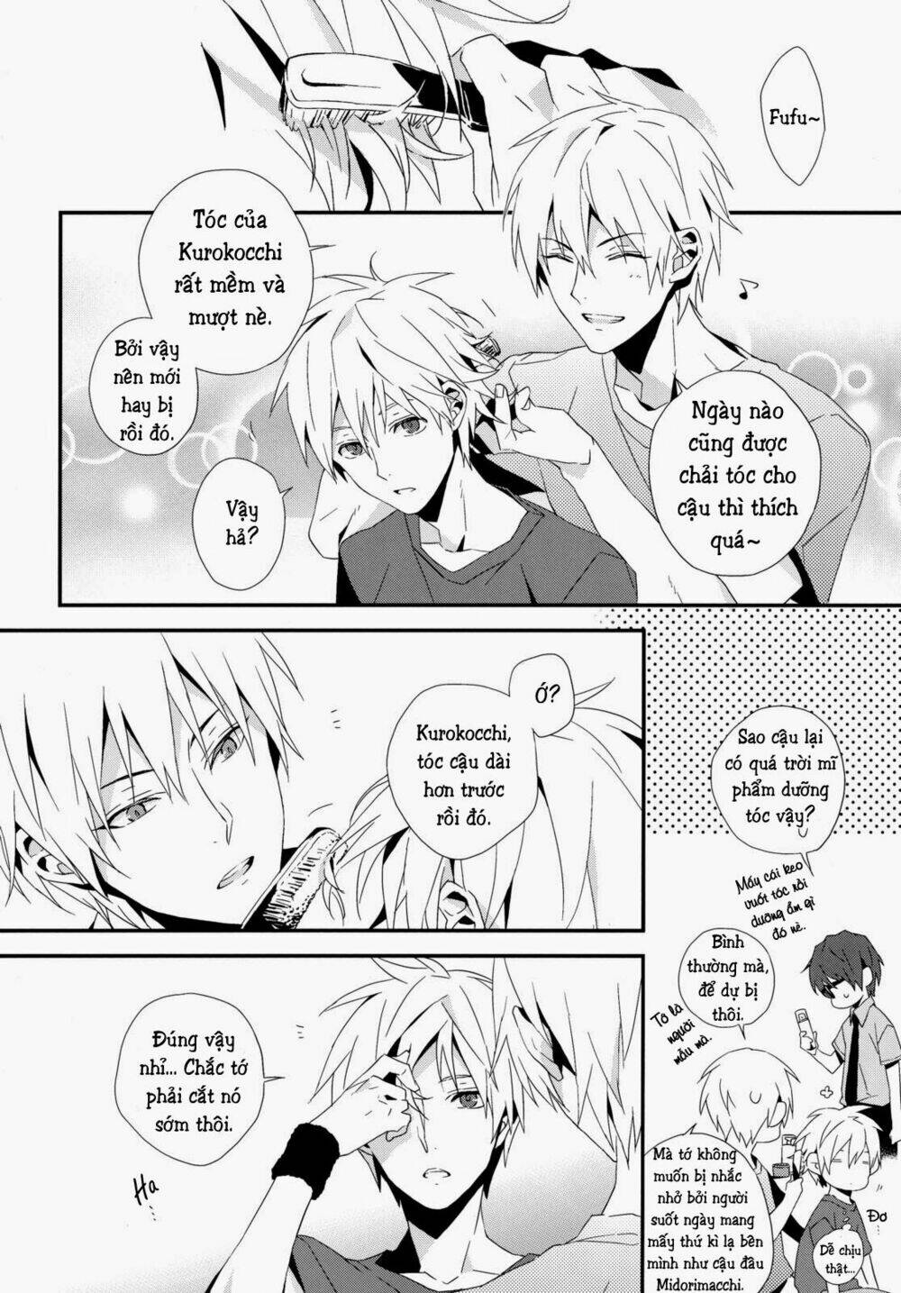 kuroko – tuyển thủ vô hình: color chart 1 chapter 1 15