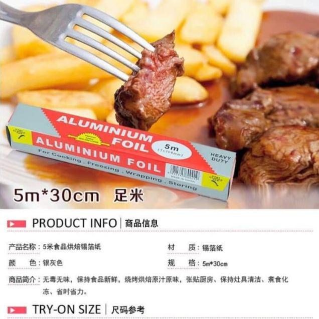 Combo 3 cuộn giấy bạc