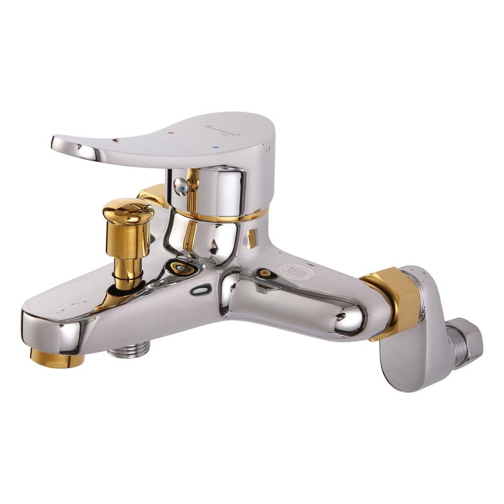 Bộ sen tắm đồng chính hãng Rangos - RG02S nước khỏe, bộ vòi sen tắm cao cấp bảo hành 3 năm