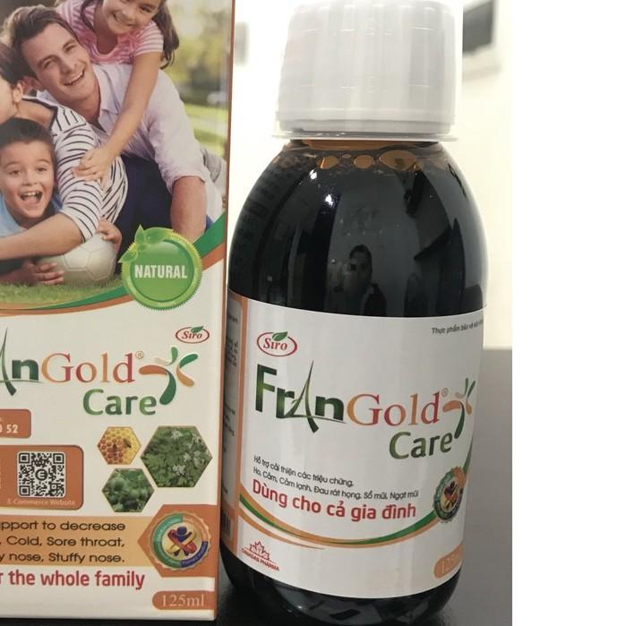 TPBVSK Siro ho FranGold Care lọ 125ml - hộp 20 ống*10ml