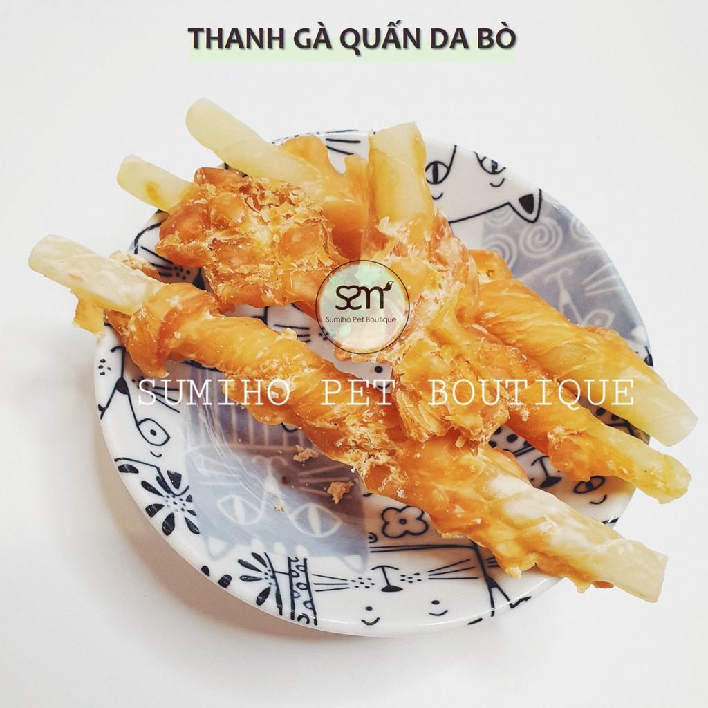 Bánh thưởng cho chó Sumiho (Nhiều vị) 100gr/túi Đồ ăn cho chó mèo thú cưng