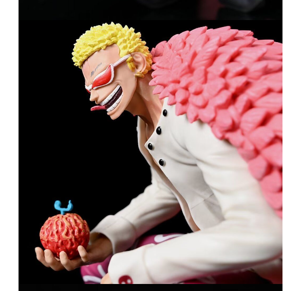 Mô hình GK one piece Doflamingodonquixote ngồi 16cm - Figure Vua hải tặc