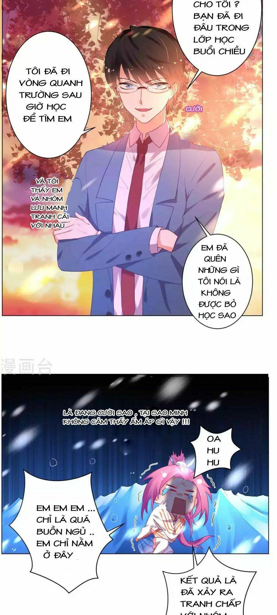 lớp học bổ túc ban đêm của giáo viên hai mặt chapter 13 14