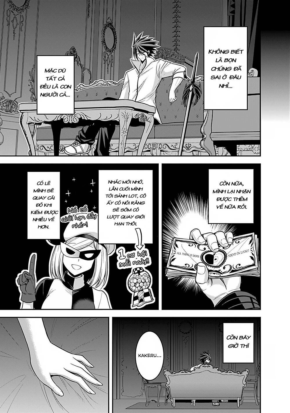 kujibiki tokushou: musou hāremu ken chapter 57 4