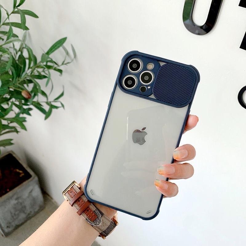Ốp lưng dành cho Galaxy S20 FE mặt trong suốt có nắp và màn bảo vệ camera