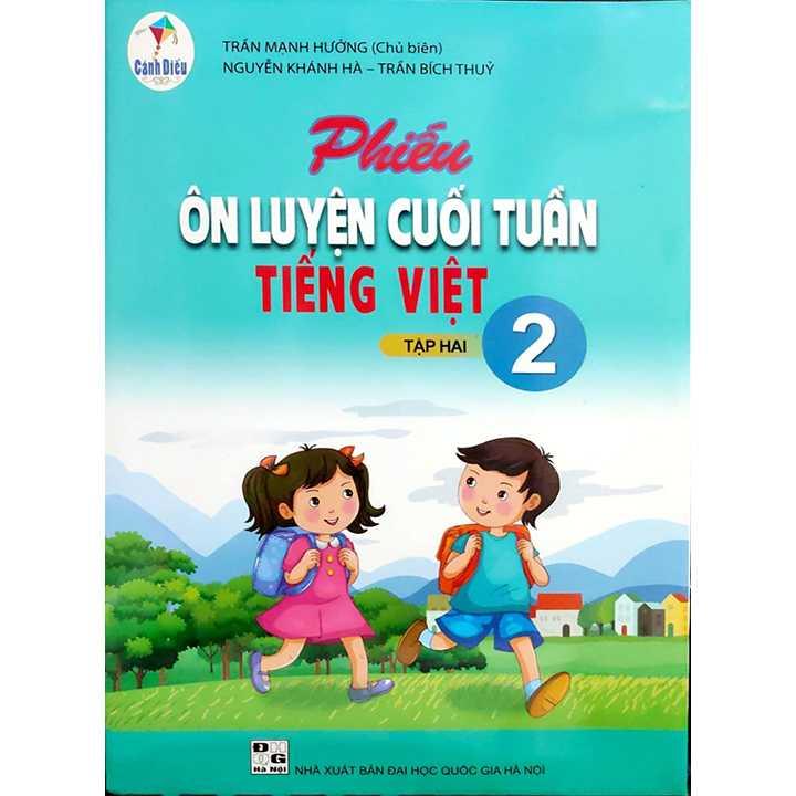 Sách - Phiếu ôn luyện cuối tuần tiếng việt lớp 2 Tập 2