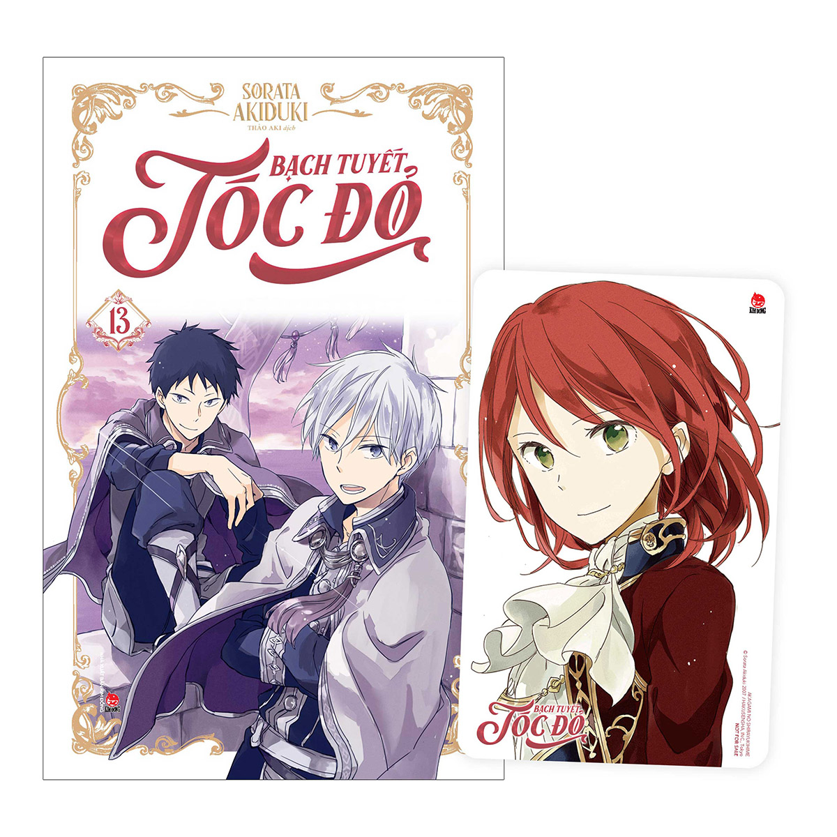 Bạch Tuyết Tóc Đỏ Tập 13 [Tặng Kèm PVC Card]