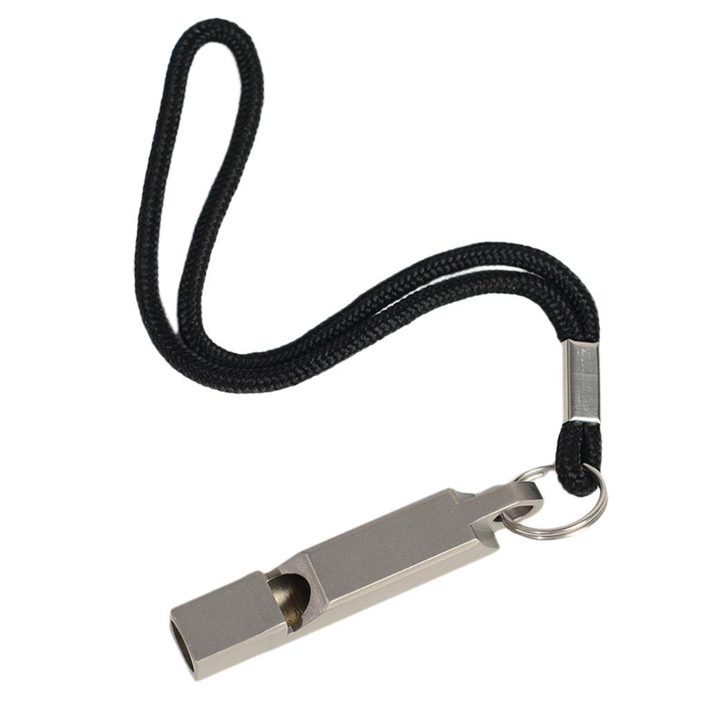 High Pitch Emergency Survival Whistle, Outdoor Keychain Whistle Single Tube Whistle for Rescue Survival