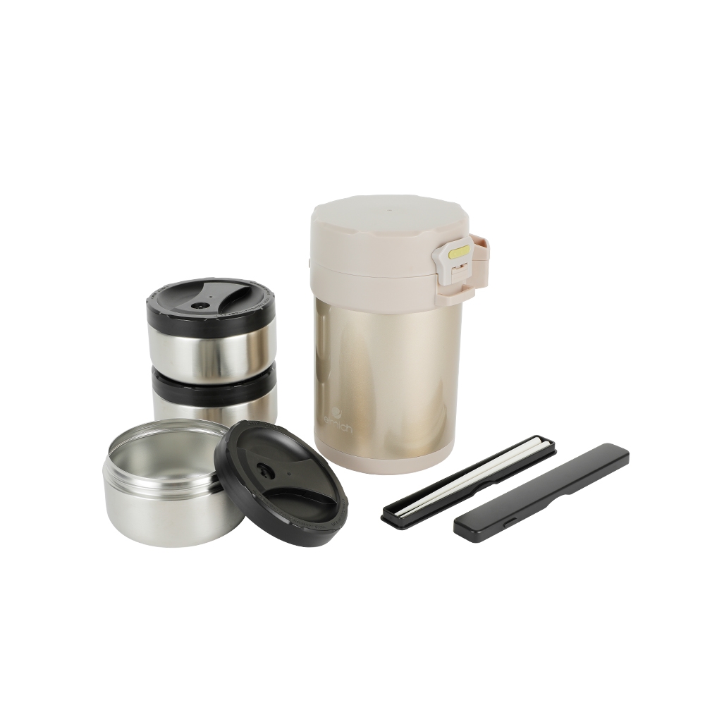 Hộp Cơm Giữ Nhiệt văn phòng Inox 304 Elmich EL-8293 - Hàng Chính Hãng