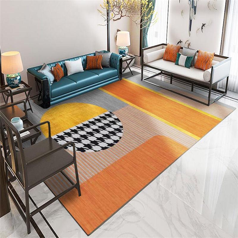 Thảm Trải Sàn Toàn Bộ Cạnh Giường Phòng Khách / Phòng Ngủ / Phòng Khách Chống Bẩn Phong Cách Bắc Âu