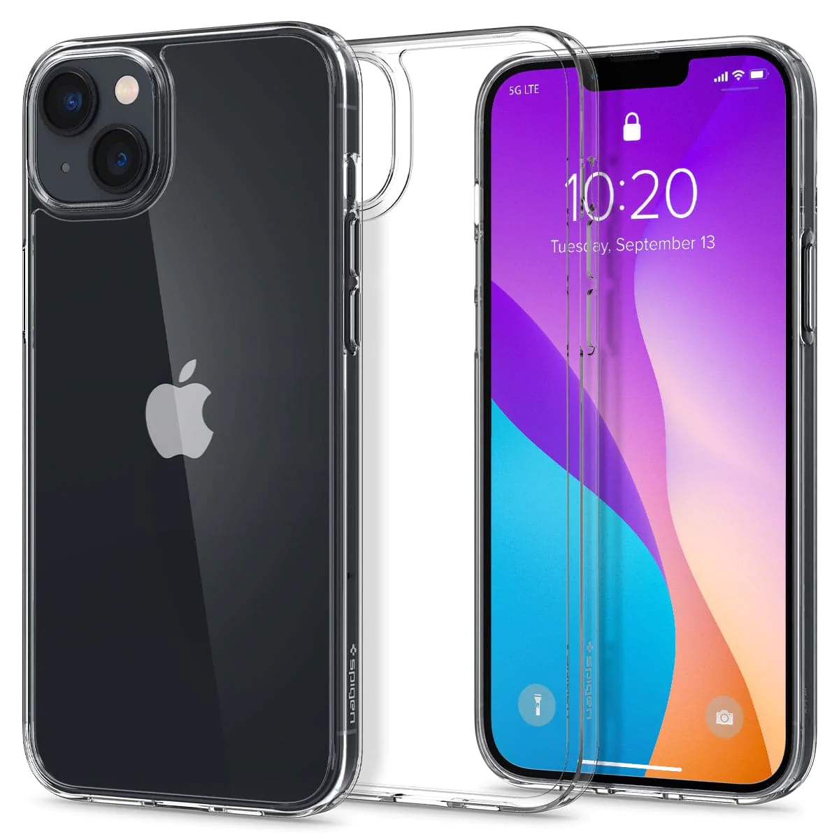 Ốp Lưng dành cho iPhone 14 Pro Max/ 14 Pro/ 14 Plus/ 14 Spigen Liquid Crystal Case - Hàng Chính Hãng