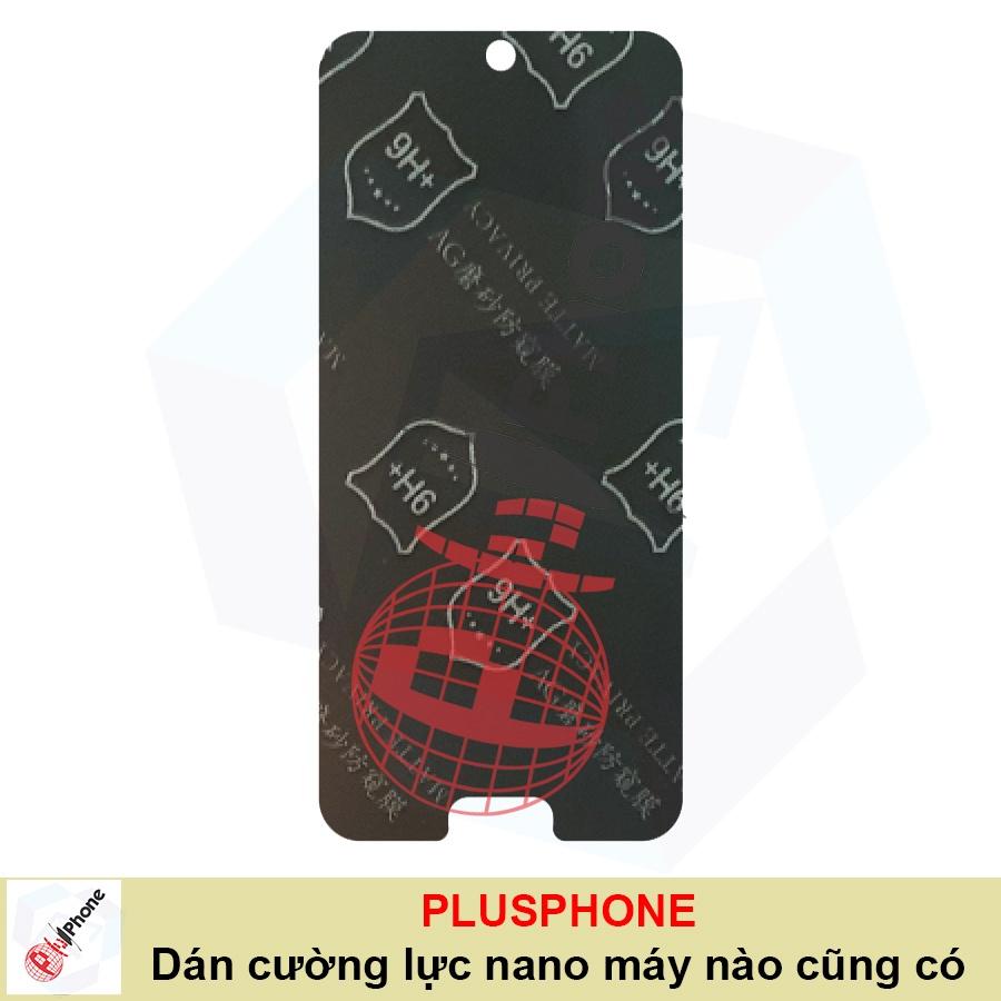 Dán chống nhìn trộm dành cho Sharp Aquos R2 Compact - Dán cường lực dẻo nano 9H+