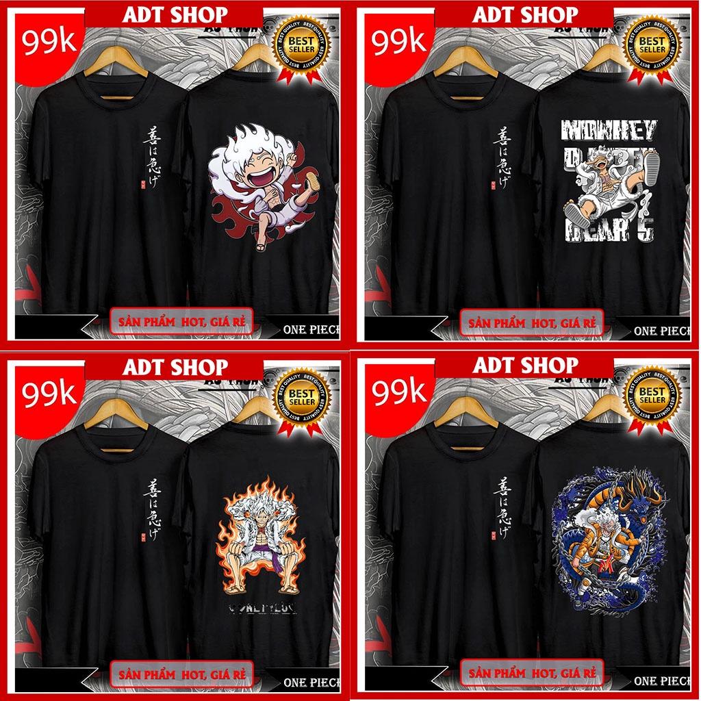 Áo thun One piece Luffy Gear 5 One Piece - Áo phông Đảo Hải Tặc in hình cực chất nhiều mẫu | ADTStore