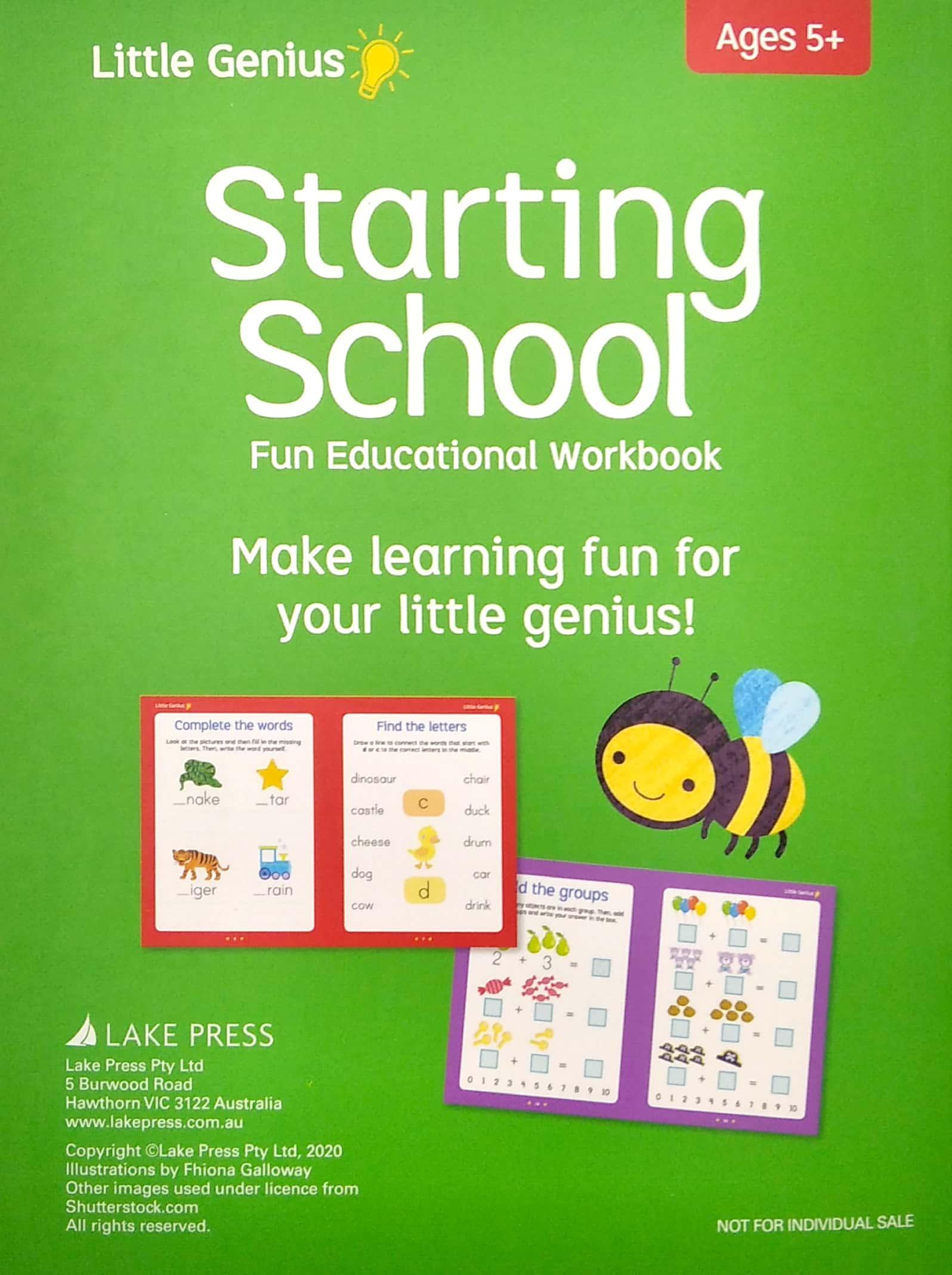 Little Genius: Starting School Early Learning Educational Puzzle Box