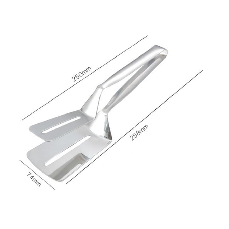 Kẹp gắp đồ ăn bằng inox- Kẹp gắp tiện dụng, thông minh, an toàn