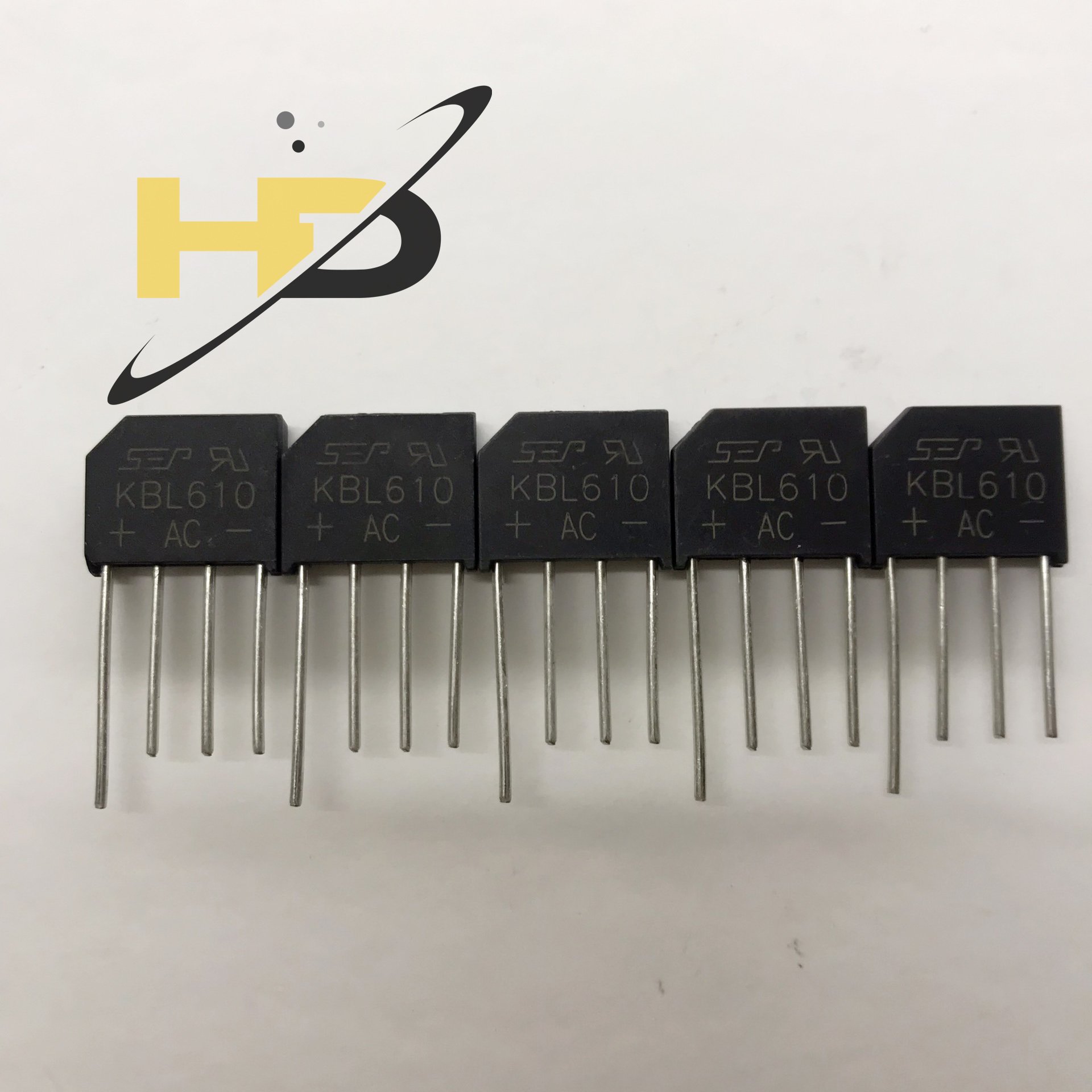 Diode Cầu KBL610 6A 1000V Vuông Mới