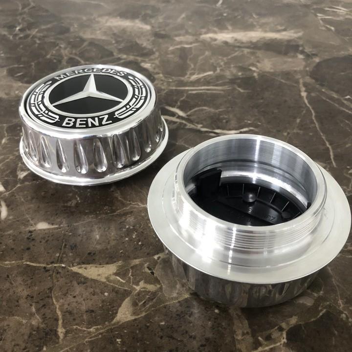 Logo chụp vành bánh xe ô tô Mercedes và Maybach TY-83