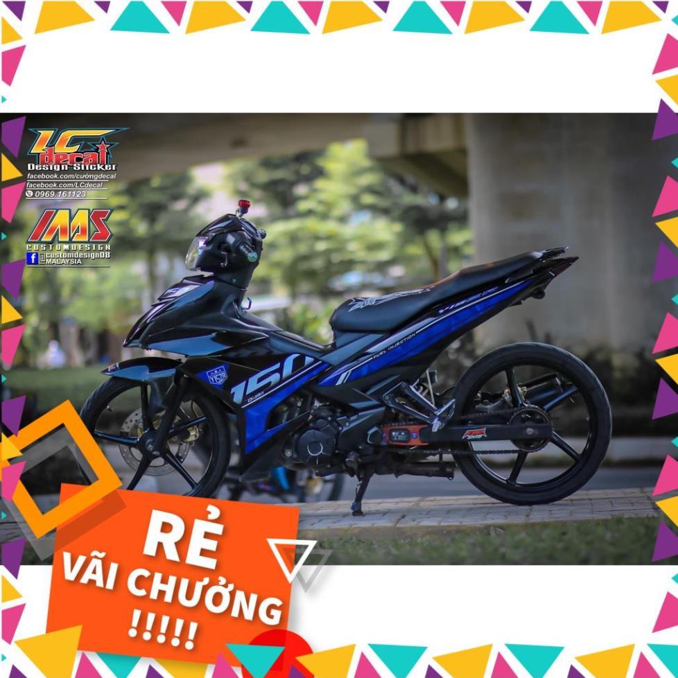 Tem Rời Exciter 150 Mẫu Y15ZR 2019 Xanh Đen Trắng