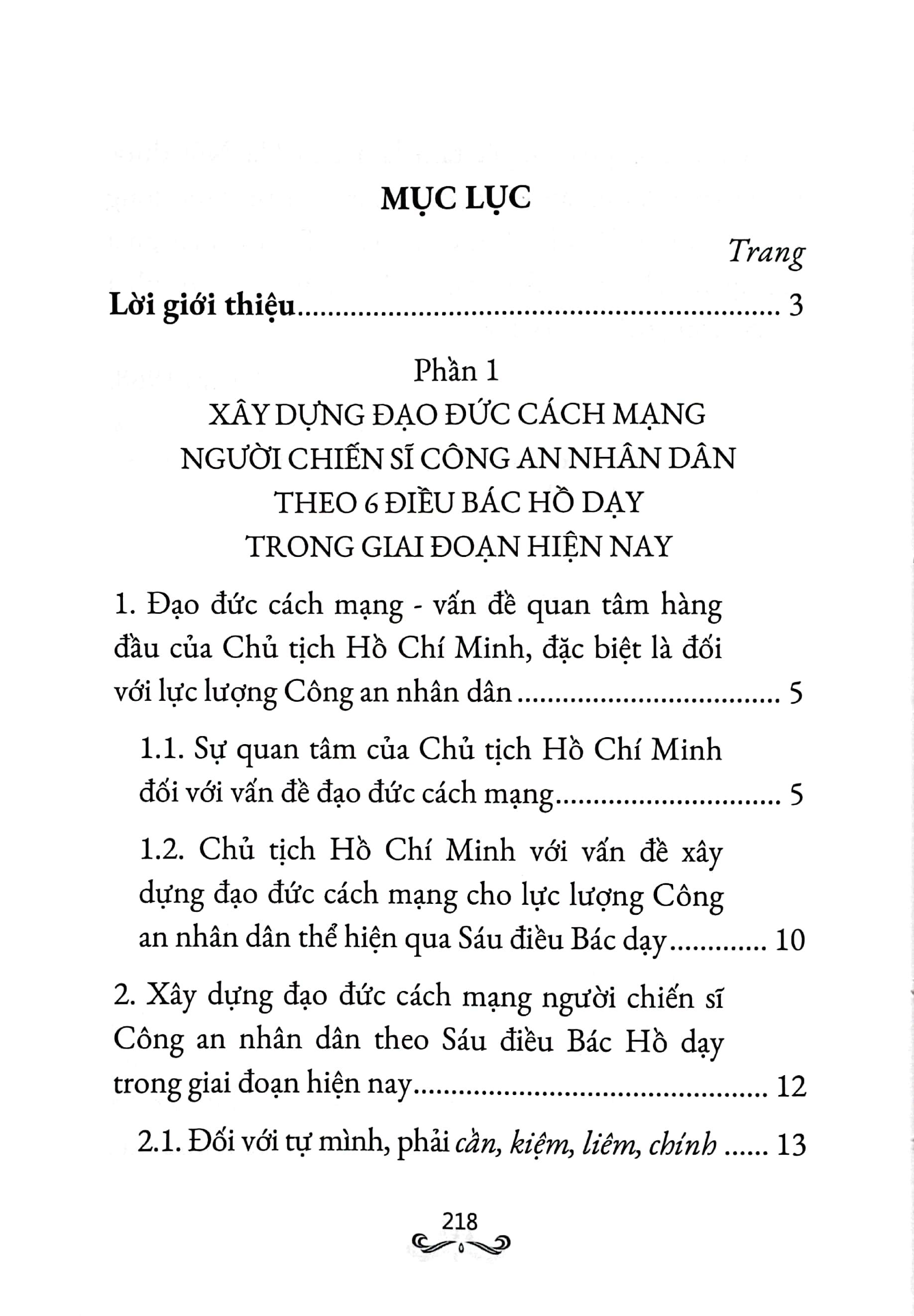 Sáu Điều Bác Hồ Dạy - Di Sản Vô Giá Xây Dựng Lực Lượng Công An Nhân Dân