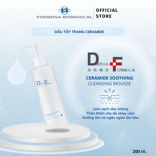 Dầu Tẩy Trang Derma Formula Ceramide Soothing Cleansing Oil 200ml